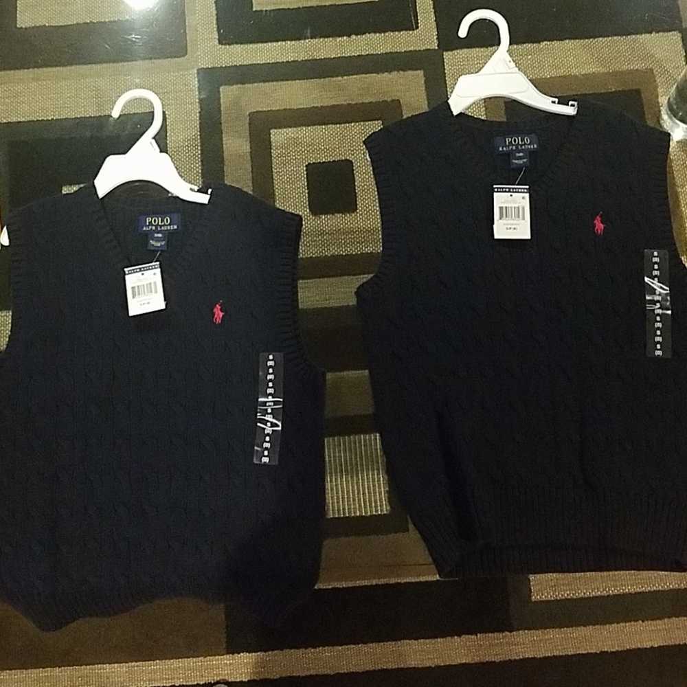 Brand new Ralph Lauren sweater vests